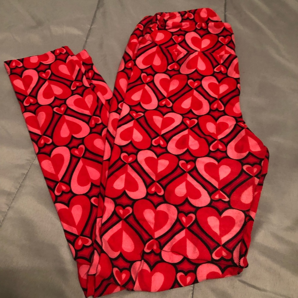 LuLaroe valentine leggings